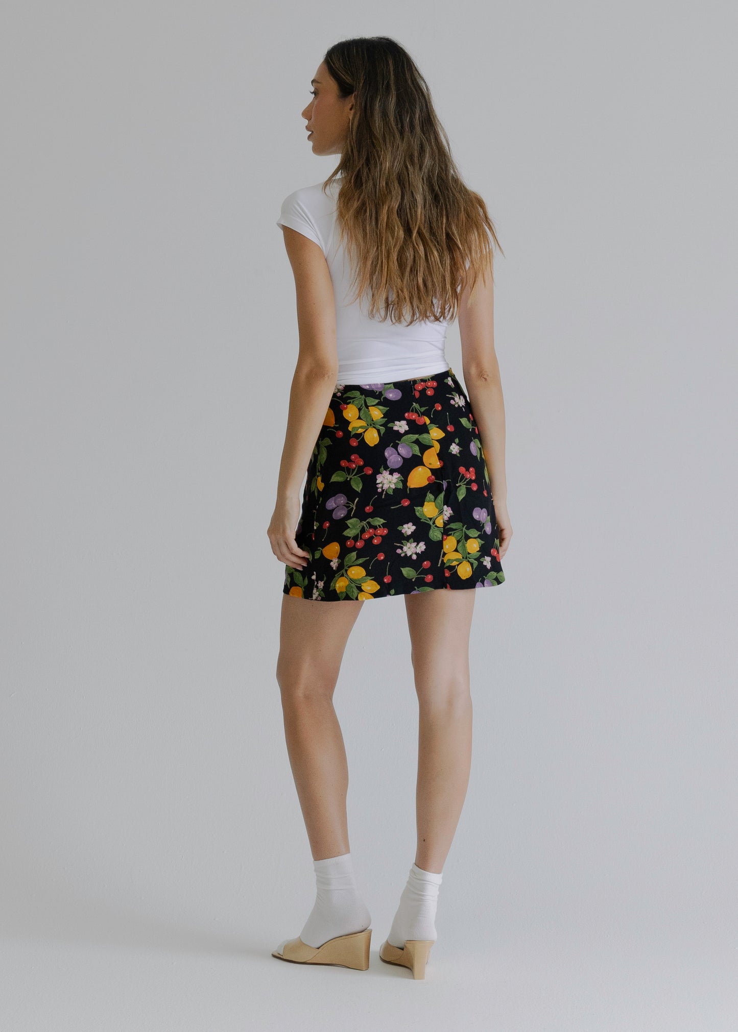 Fruity Mini Skirt