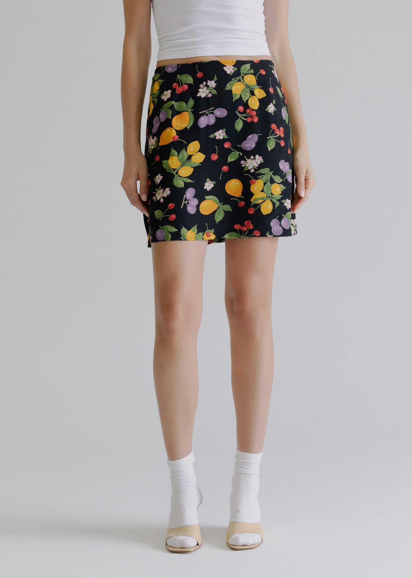 Fruity Mini Skirt