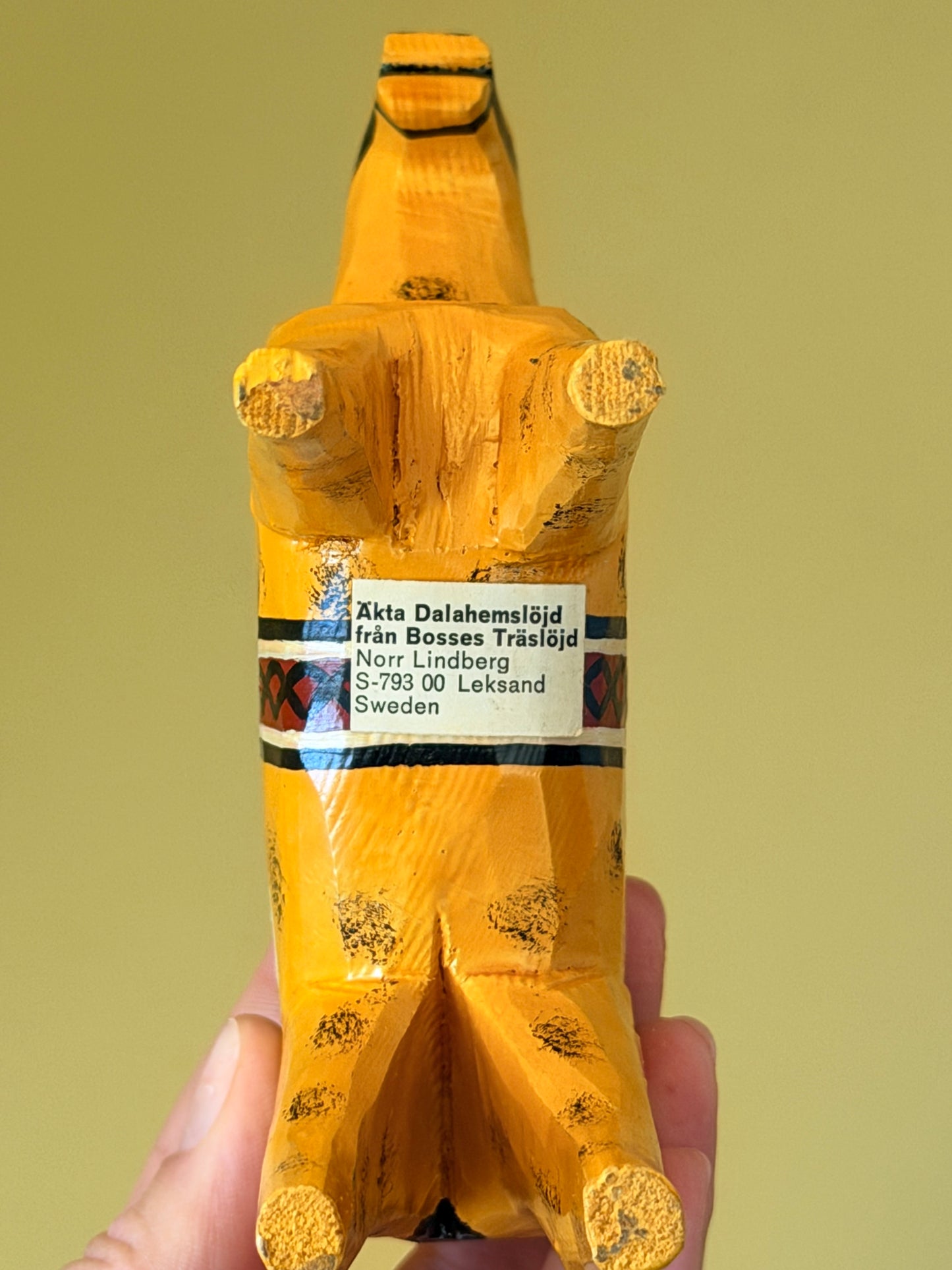 Yellow Wooden Horses