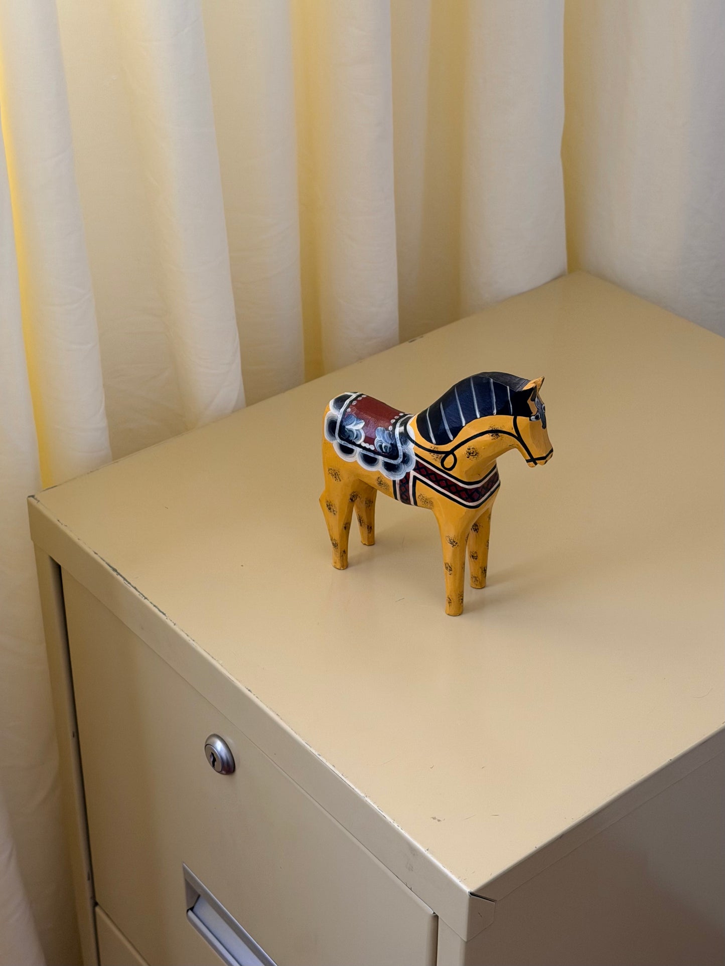 Yellow Wooden Horses